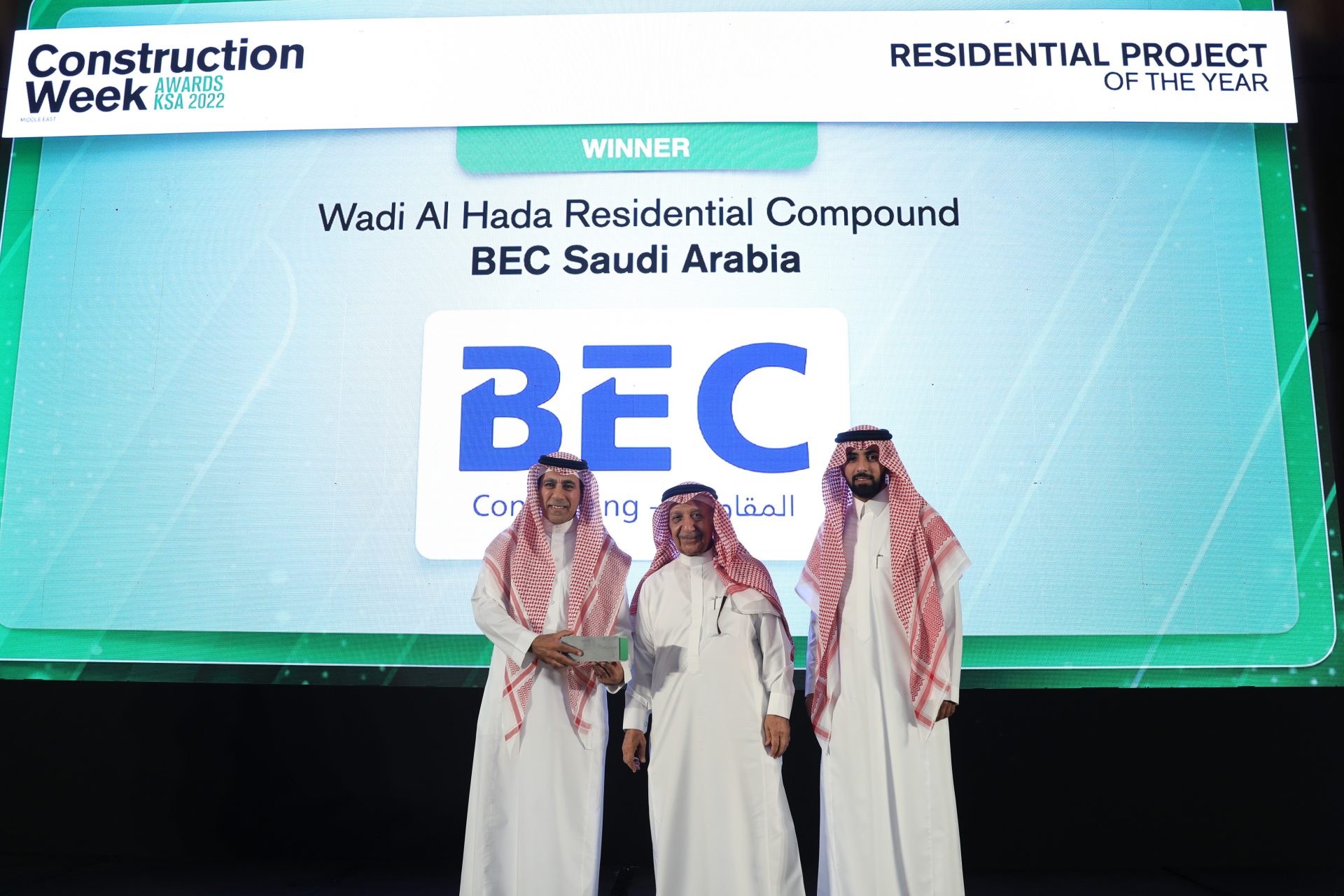 CW KSA Awards 2022: BEC Saudi Arabia Lifts The Trophy For The ...