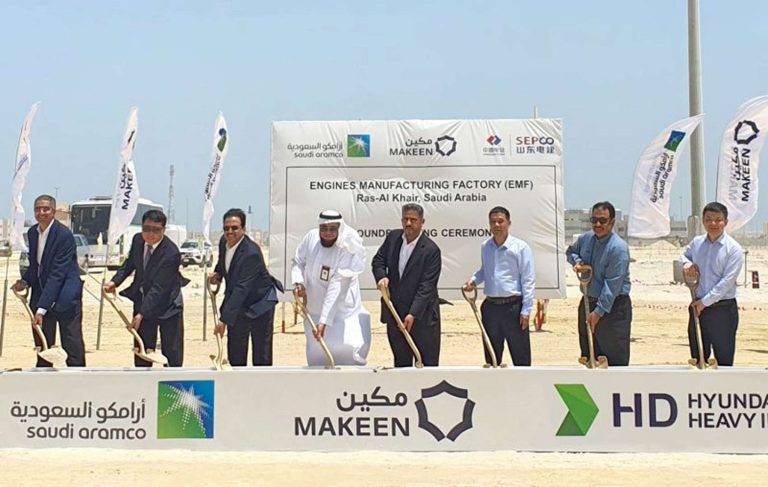 Construction started on Saudi's first marine engine manufacturing ...