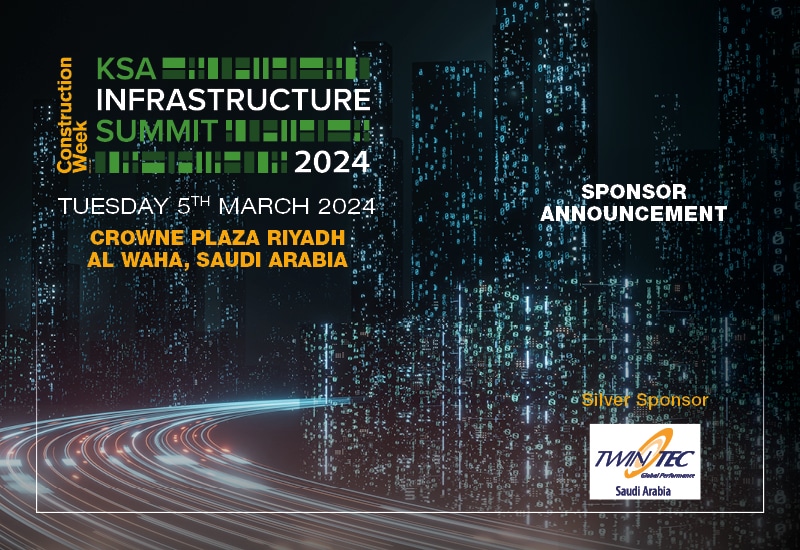 Twintec Confirmed Silver Sponsor For KSA Infrastructure Summit 2024   CW Infrastructure Conference 24 RIYADH Sponsor Announcement TwinTec 